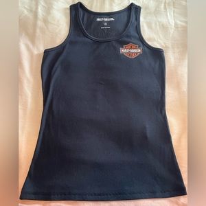 🏍Harley Davidson Black Logo Tank Top🏍
